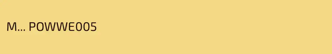 M... POWWE005